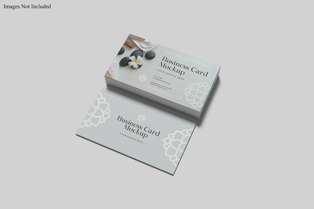 Business Card Mockup For Branding, an Advertising Mockup by Bangdastudio (Photo 4 of 16)