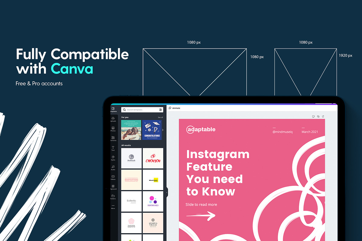 Adaptable- Social media Pack, a Social Media Template by MindMuse (Photo 21 of 22)