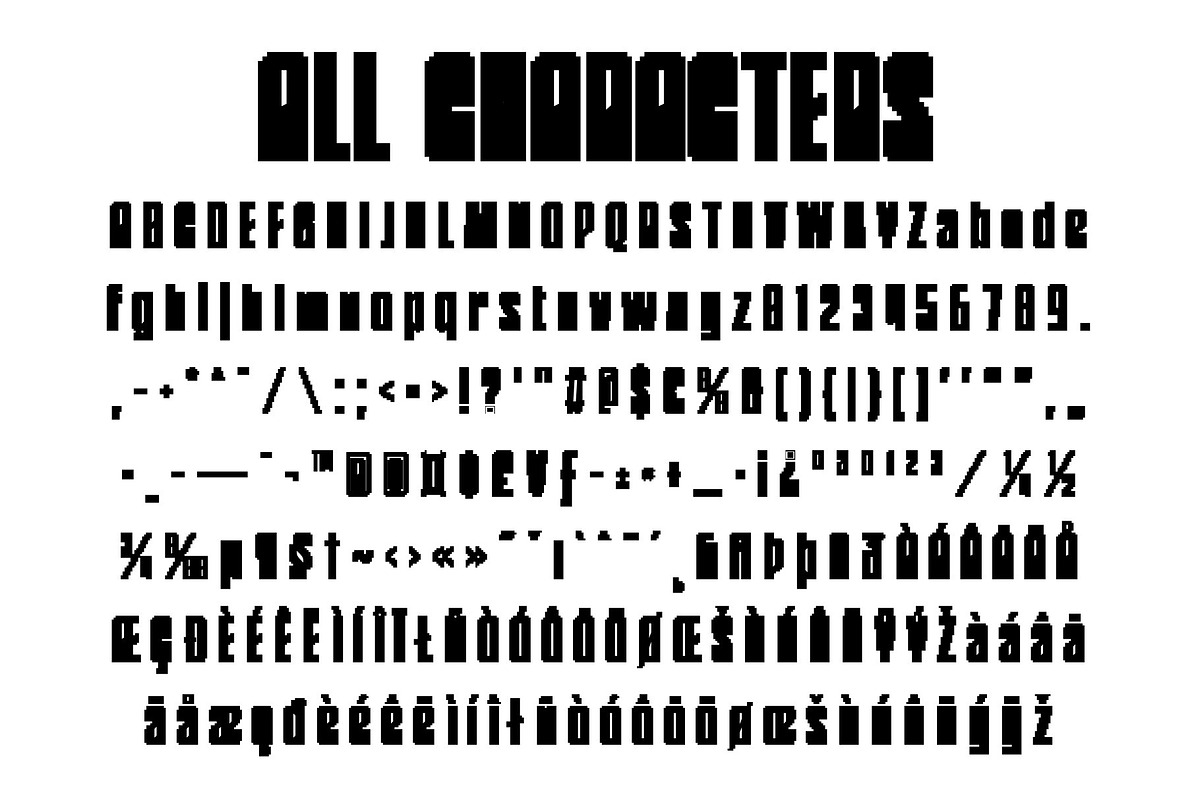 CS Genial Semipixel, a Sans Serif Font by Craft Supply Co. (Photo 8 of 8)