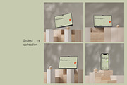 Devices Mockups Collection, a Mockup by Valentina Todorova (Thumbnail 2 of 7)