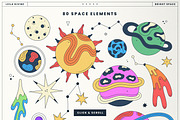 Bright Space - Clipart Collection, a Graphic by Leila Divine (Thumbnail 5 of 14)