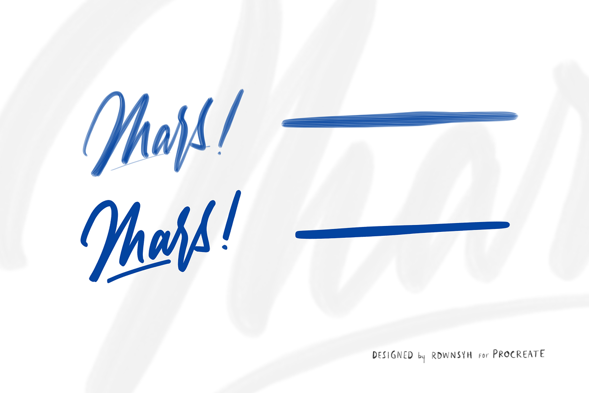 Mars Texture Brush for Procreate preview 4