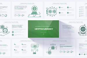 Cryptocurrency PowerPoint Template, a Presentation Template by Pulsecolor