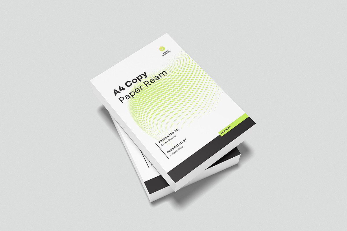 A4 Copy Paper Ream Mockup, a Books & Magazine Mockup by Twins_studio926 (Photo 2 of 5)