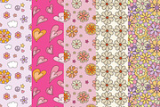 Talulah Retro Seamless Patterns, a Pattern Graphic by Emilie Cliche (Thumbnail 5 of 7)
