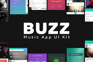 BUZZ Music App UI
