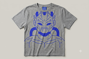Alien Fighter Warrior Portrait, a Person Illustration by Danil Polshin (Thumbnail 2 of 2)