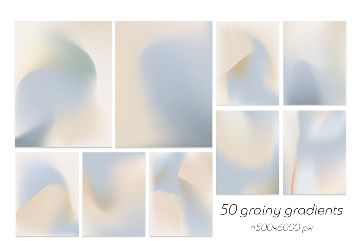 Calm Gradient & Vector Shapes Images, a Texture Graphic by Chus Moreno Studio (Photo 6 of 10)