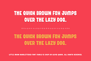 Little Moon Playful Typeface, a Handwritten Font by alpercakici (Thumbnail 5 of 9)