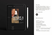 Design Portfolio and Resume Template, a Brochure Template by ArtisanaAura (Thumbnail 2 of 9)
