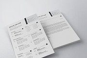 Clean Resume/CV Template, a Resume Template by HueNestify (Thumbnail 4 of 4)