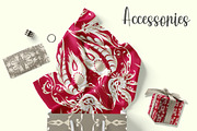 Symphony Damask, a Pattern Graphic by ilustrinna (Thumbnail 5 of 7)