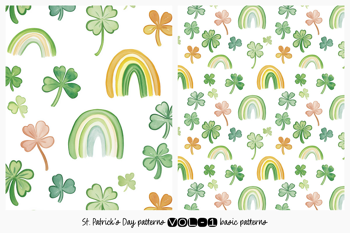 St. Patrick’s Day Seamless Patterns, a Pattern Graphic by DesignRocket (Photo 11 of 13)