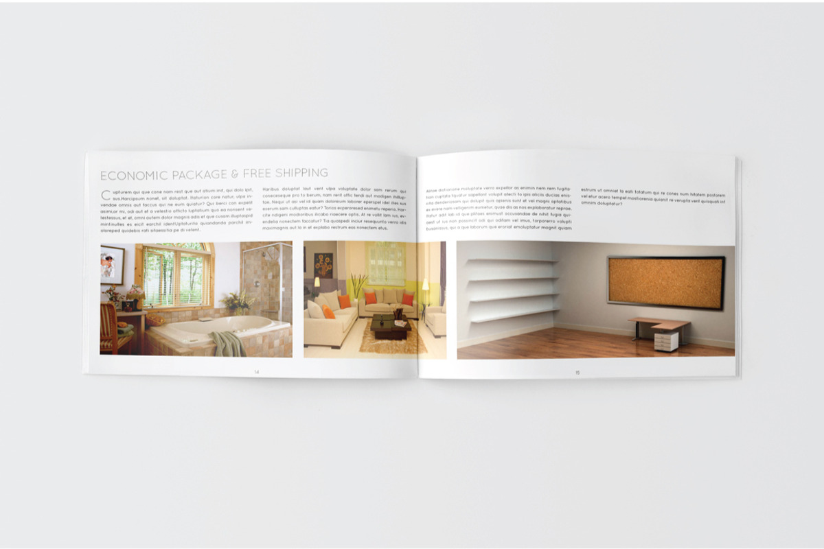 Furniture Interior Catalog, a Brochure Template by voryu (Photo 4 of 5)