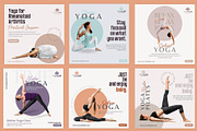 Canva instagram Yoga Template, a Social Media Template by illycreative (Thumbnail 2 of 5)