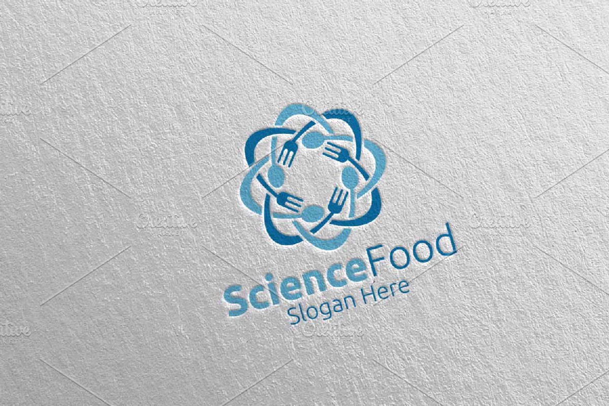 Science Food Logo for Restaurant 59, a Branding & Logo Template by ...