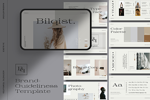 Bilqist - Keynote Brand Guidelines