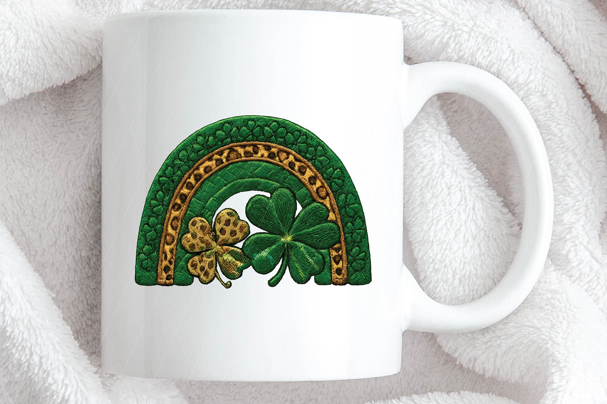 St Patrick's Day Rainbow Sublimation, an Illustration by DreamPrint404 (Photo 6 of 7)