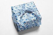 Azure, navy and white, a Pattern Graphic by Anya-D (Thumbnail 7 of 9)