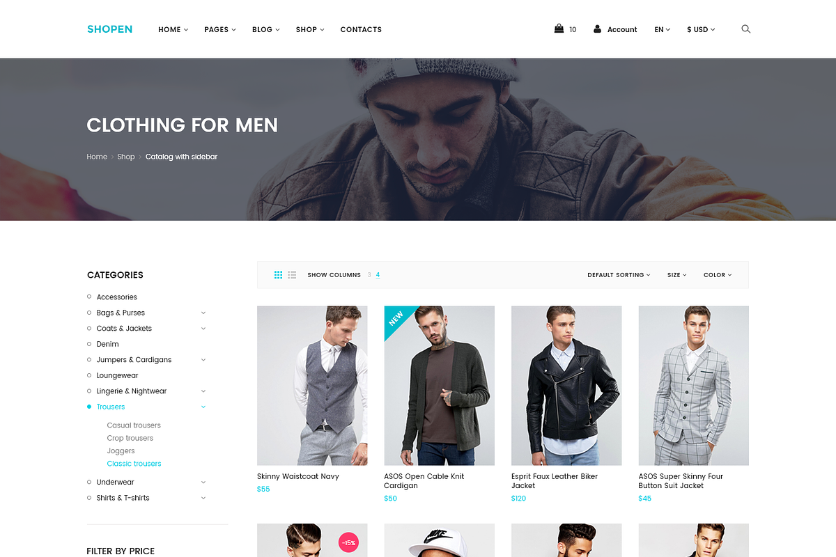 Shopen — Multipurpose PSD Template, a Templates & Theme by ScienteCraft (Photo 14 of 50)