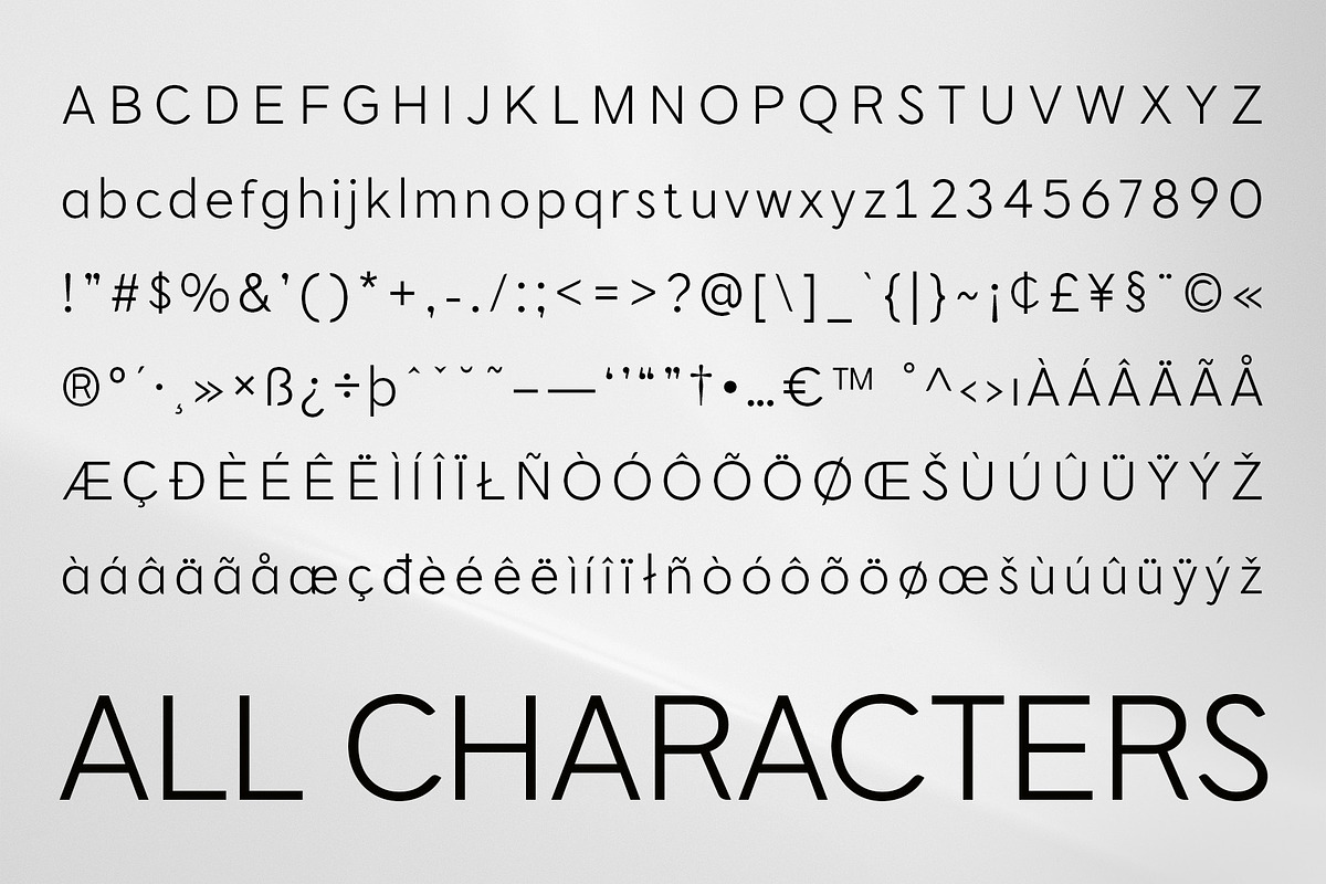 Charsey – Modern Font, a Sans Serif Font by Craft Supply Co. (Photo 8 of 8)