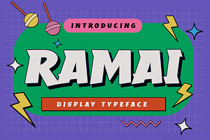 RAMAI - Display Typeface