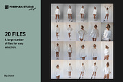 Sweatshirt Mock-Up Set, a Hoody Mockup by Freeman Studio (Thumbnail 2 of 16)