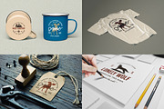 52 Camping Logos + 20 Icons Bundle, a Branding & Logo Template by JeksonGraphics (Thumbnail 4 of 15)