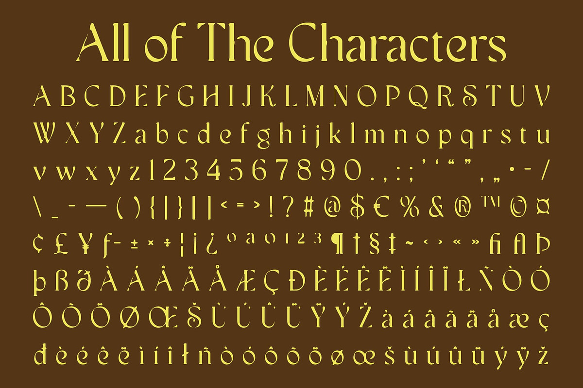 CS Sargent Drawn, a Serif Font by Craft Supply Co. (Photo 8 of 8)