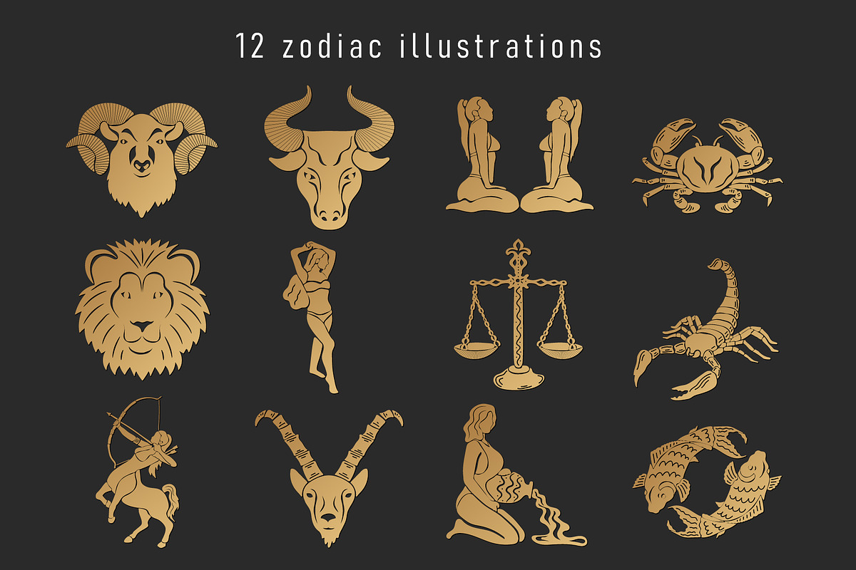 Zodiac collections, an Illustration by LogvinArt (Photo 7 of 15)