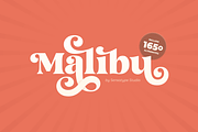 Malibu Fancy Vintage Font, a Serif Font by Sensatype (Thumbnail 15 of 15)