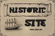 ACROSS JACQUES - DISPLAY FONT, a Sans Serif Font by 177Studio (Thumbnail 4 of 8)