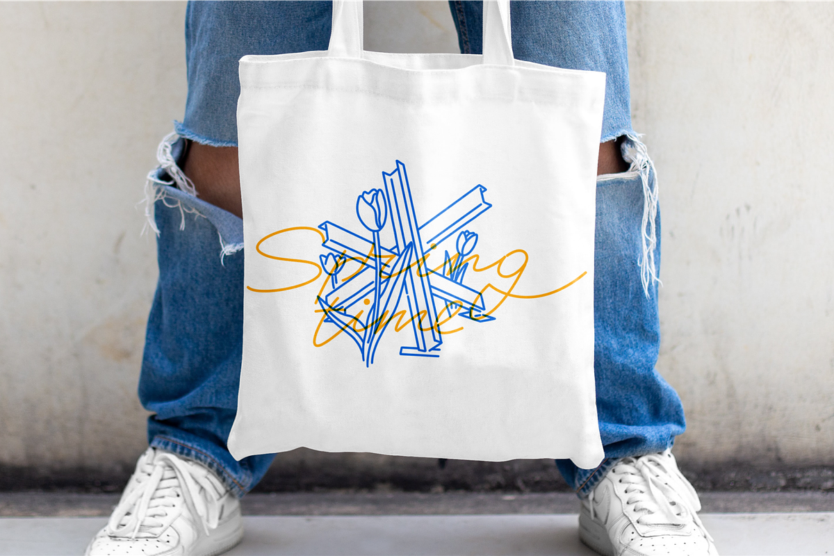 Vector Print: Ukrainian Spring, an Illustration by tubik shop (Photo 1 of 4)