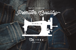 Ramblin Font Duo 15% OFF