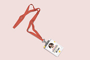 ID Card With Lanyard PSD Mockup, an Object Graphic by Sinlatown (Thumbnail 6 of 8)