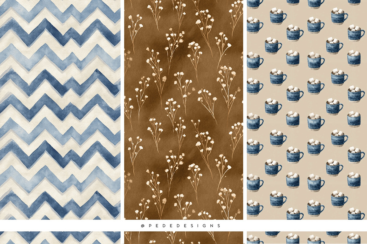 Cozy Days Collection, a Seasonal Illustration by PeDe Designs (Photo 23 of 31)