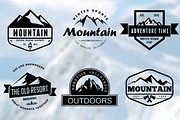 Mountain Vintage Badges, a Branding & Logo Template by LovePowerDesigns (Thumbnail 3 of 5)