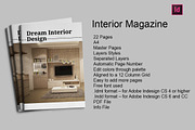 Interior Magazine, a Magazine Template by Teweka Template (Thumbnail 1 of 9)