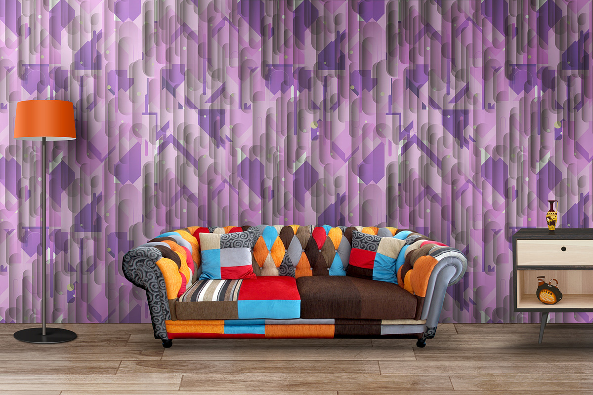 luxury retro geometric, a Pattern Graphic by AAN Seamless Shop (Photo 3 of 3)