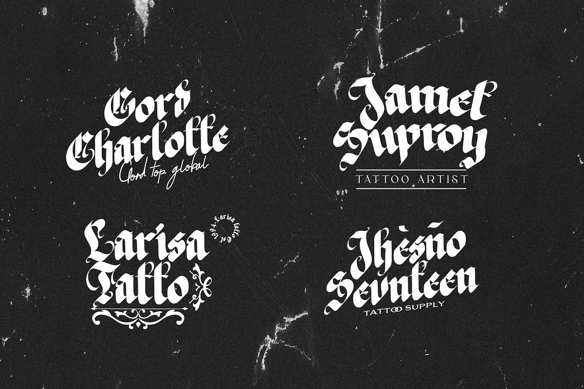 The Great Kingdom - Blackletter Font, a Blackletter Font by Idealeksis Studio (Photo 7 of 9)