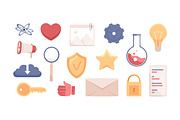 Web media research icons, an Object Illustration by Good Studio (Thumbnail 1 of 3)
