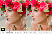 REVIVE Retouch Photoshop Actions, an Action Add-On by Ashley Alexandra Design (Thumbnail 1 of 17)