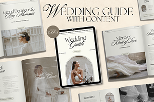 Wedding Photography Client Guide, a Marketing Template by Branding Babe Co.
