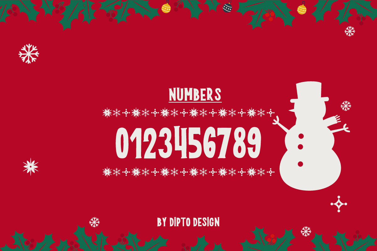 Carol- Christmas Typeface, a Handwritten Font by Dipto design (Photo 6 of 7)
