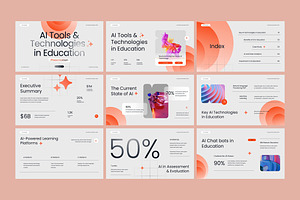 AI Tech Business Education Keynote, a Presentation Template by fakhroo