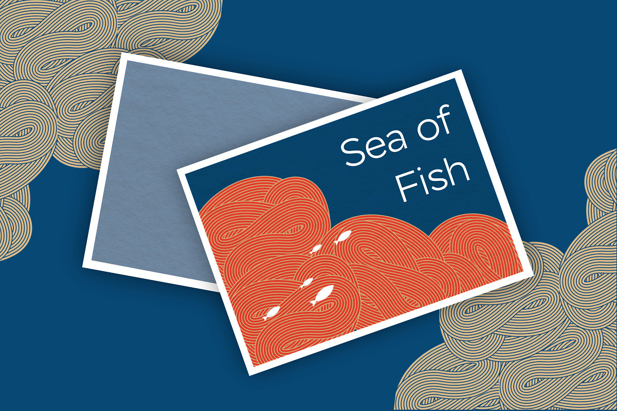 Fish & Sea Restaurant Brand Kit, a Branding & Logo Template by Schumacher Shop (Photo 5 of 12)