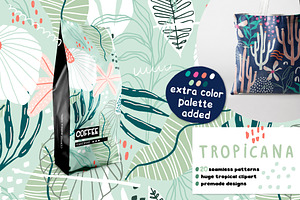 TROPICANA GRAPHIC COLLECTION! 2 IN 1