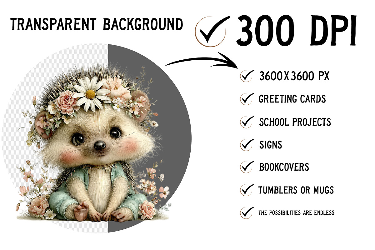 Funny Spring Animals Clipart, an Illustration by Craft Nest (Photo 2 of 12)