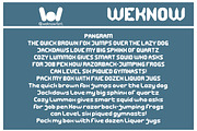 Elevation Font, a Font by weknow (Thumbnail 6 of 8)