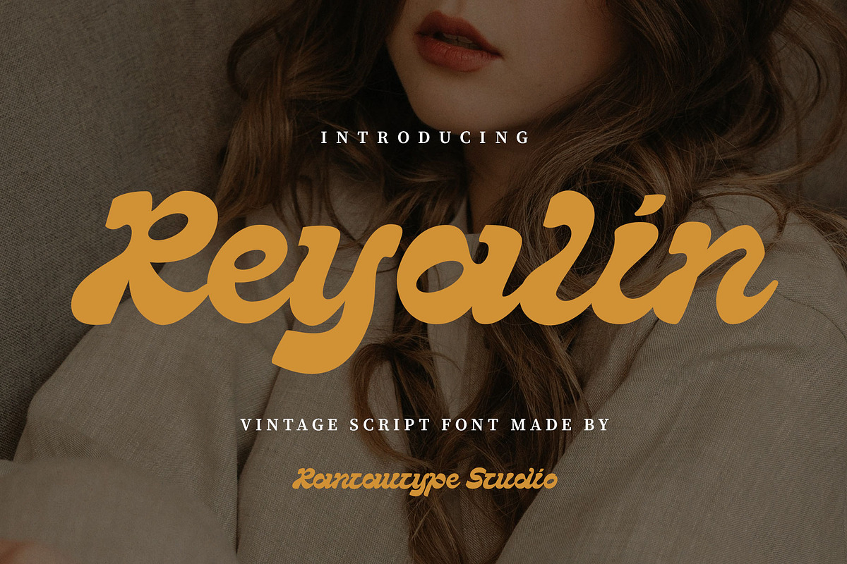Reyalin Vintage Script Font, a Handwritten Font by RantautypeStudio (Photo 1 of 15)